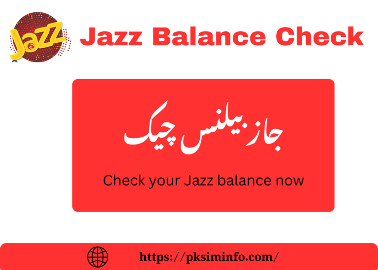 Jazz Balance Check