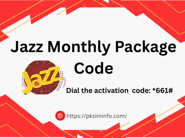 Jazz Monthly Package Code