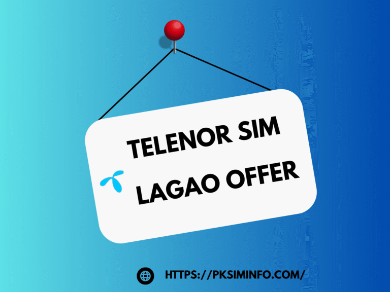 Telenor Sim lagao offer